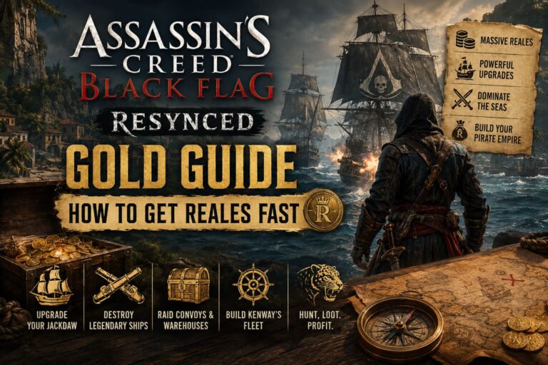 Assassin's Creed Black Flag Resynced Gold Guide: How to Get Reales Fast Assassin’s Creed Black Flag Resynced Gold Guide: How to Get Reales Fast