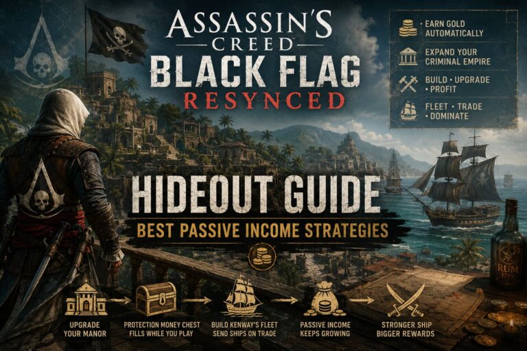 Assassin’s Creed Black Flag Resynced Hideout Guide: Best Passive Income Strategies