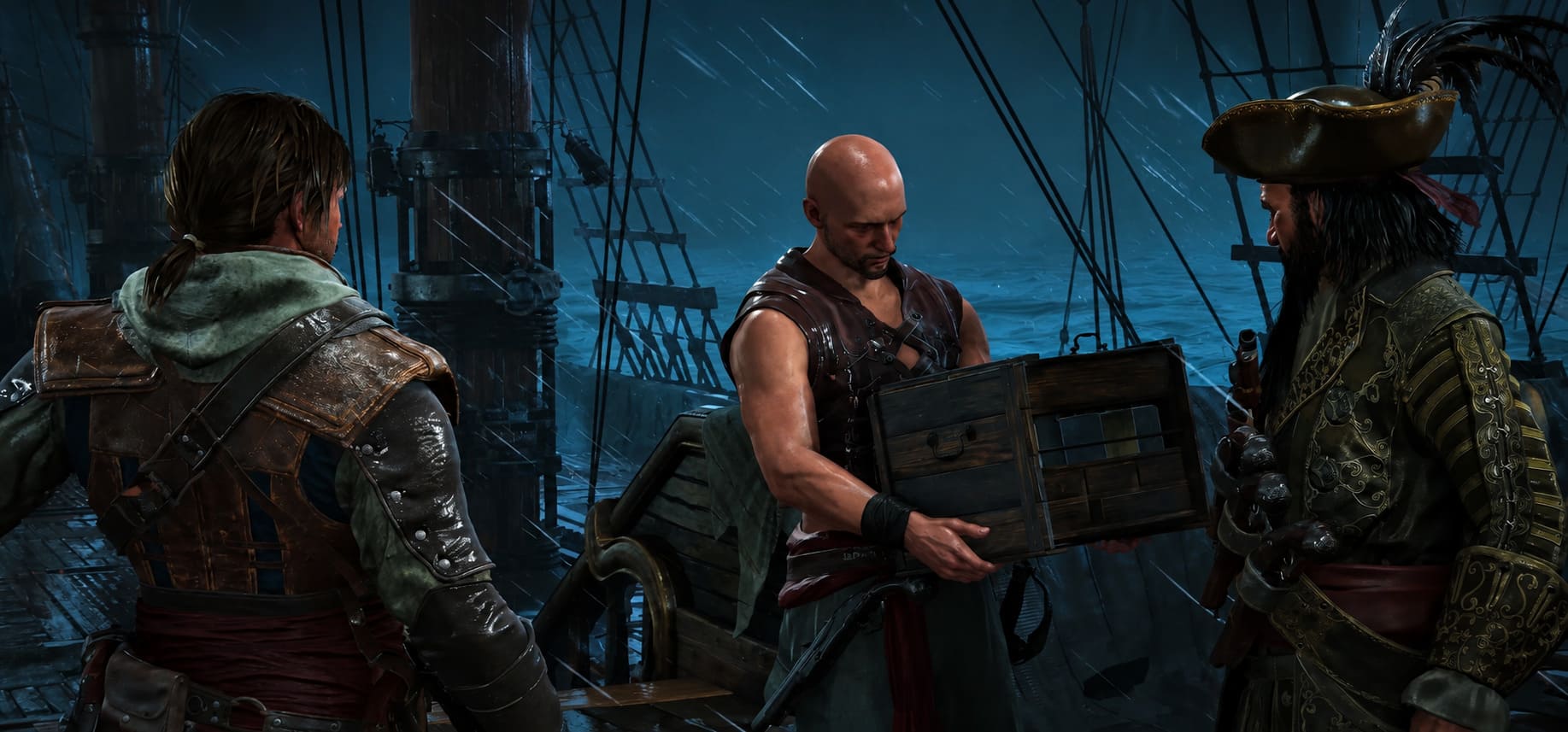 Assassin's Creed Black Flag Resynced: Who Are the Three New Ship Officers? Assassin's Creed Black Flag Resynced: Who Are the Three New Ship Officers?