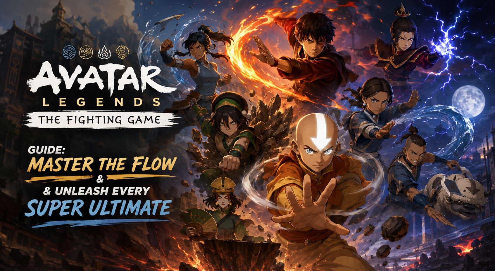 Avatar Legends The Fighting Game Guide: How to Master the Flow Mechanic and Unleash Every Character Super Ultimate