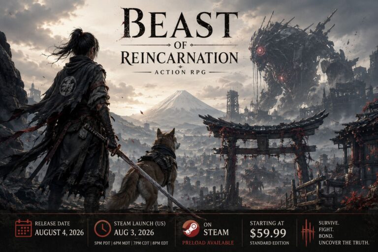 Beast of Reincarnation Steam Launch Time US & Price: Release Guide