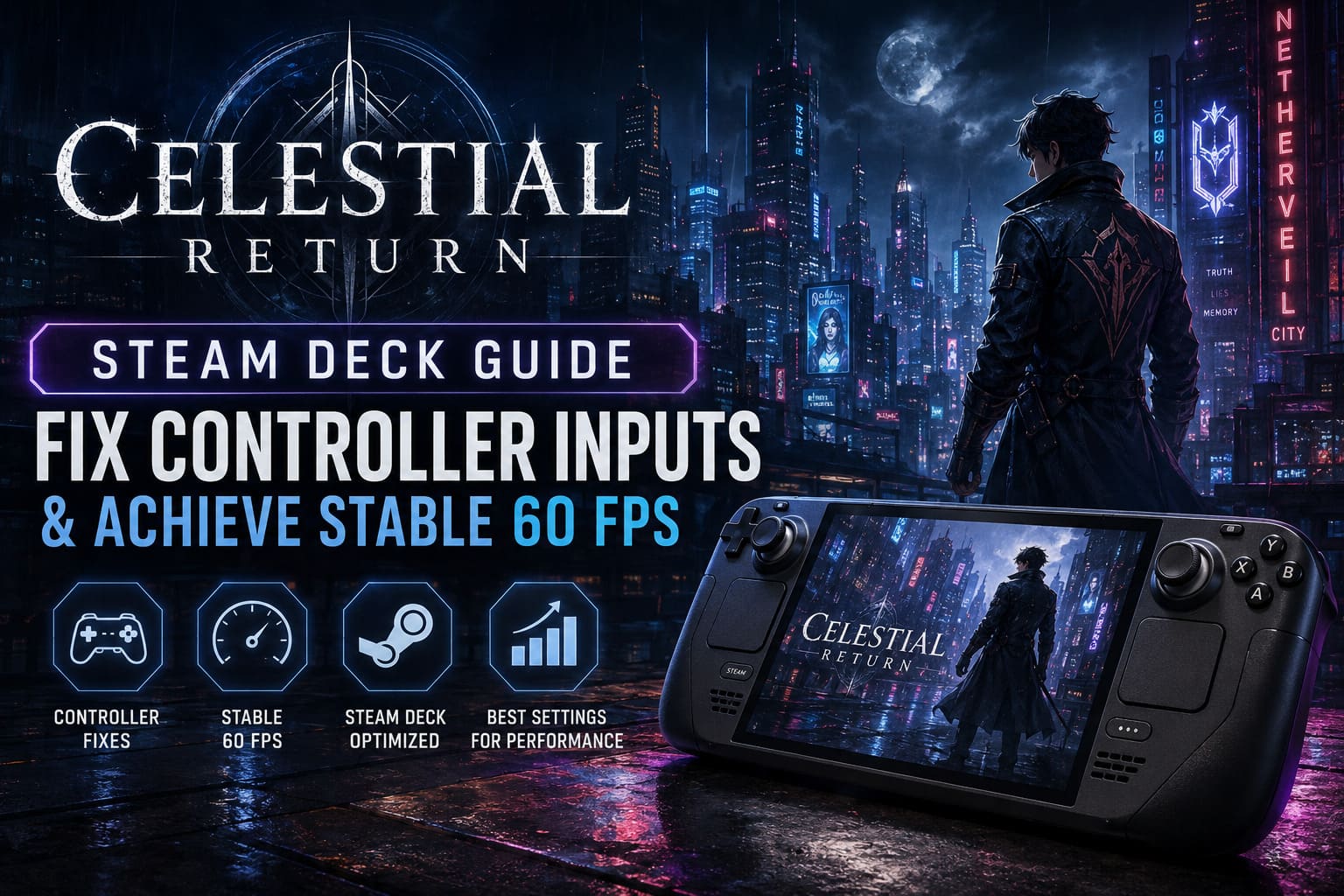 Celestial Return Steam Deck Guide: Fix Controller Inputs & Achieve Stable 60 FPS