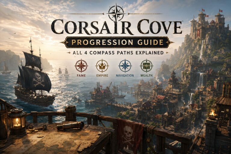 Corsair Cove Progression Guide: All 4 Compass Paths Explained