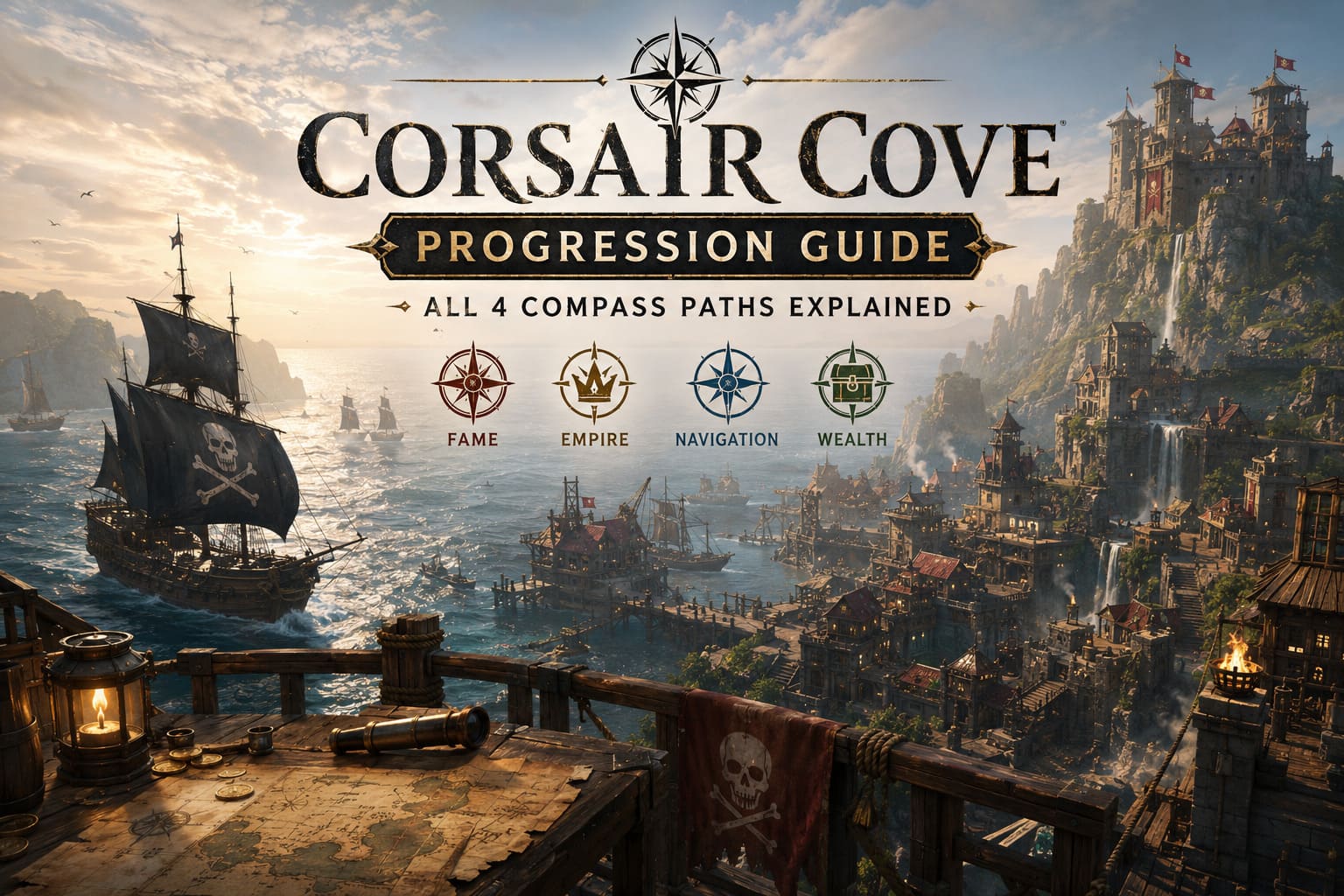 Corsair Cove Progression Guide: All 4 Compass Paths Explained Corsair Cove Progression Guide: All 4 Compass Paths Explained