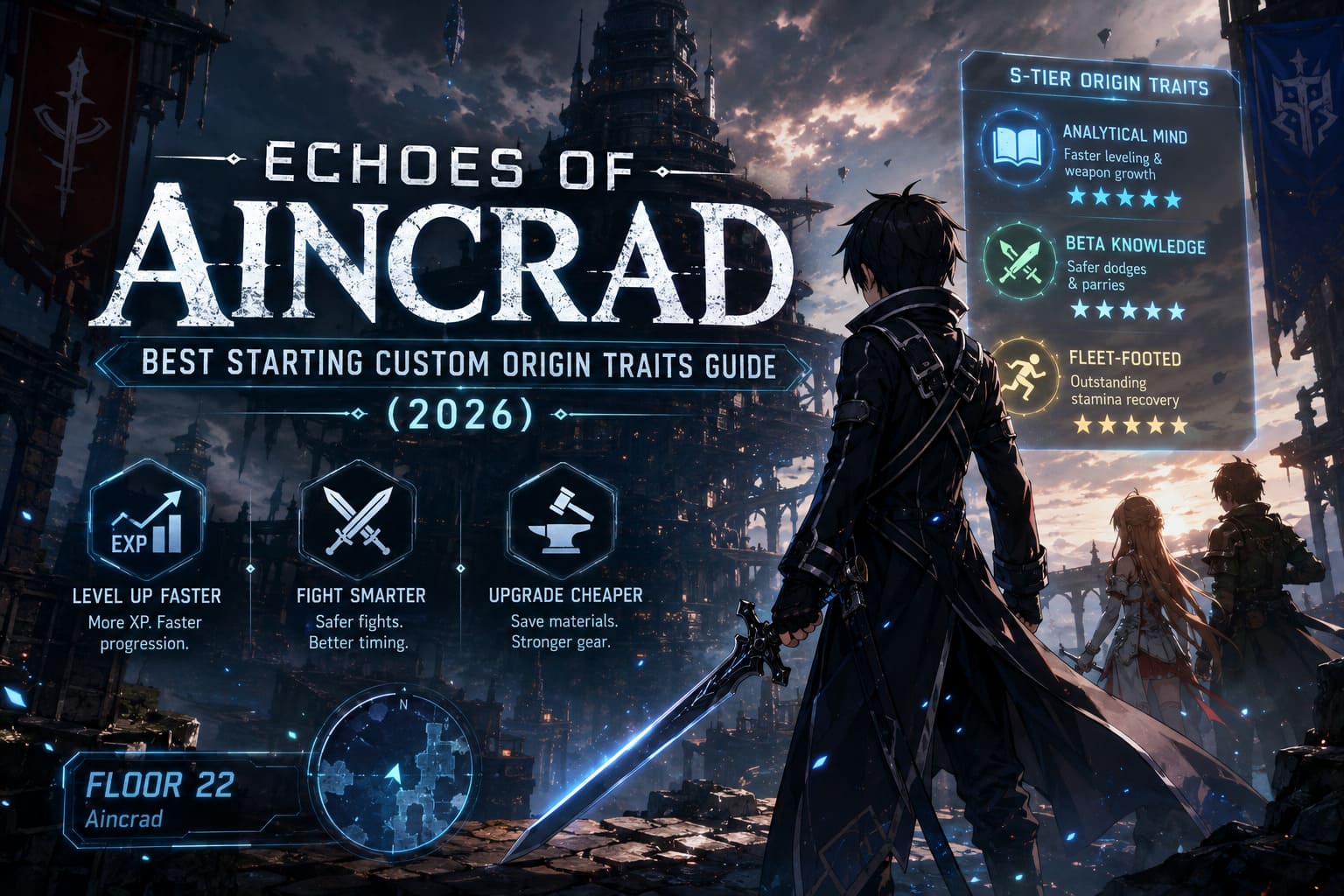 Echoes of Aincrad Best Starting Custom Origin Traits Guide (2026) Echoes of Aincrad Best Starting Custom Origin Traits Guide (2026)