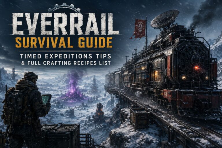 EverRail Survival Guide: Timed Expeditions Tips and Full Crafting Recipes List (2026)