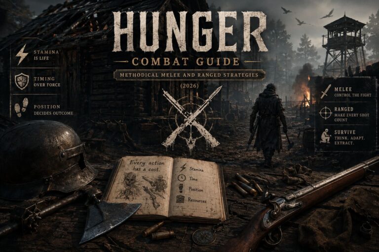 HUNGER Combat Guide: Methodical Melee and Ranged Strategies (2026) HUNGER Combat Guide: Methodical Melee and Ranged Strategies (2026)