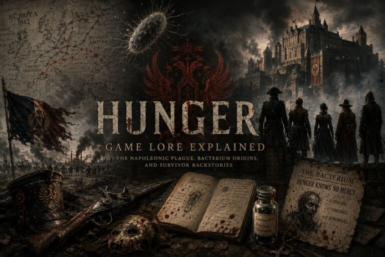 HUNGER Game Lore Explained: The Napoleonic Plague, Bacterium Origins, and Survivor Backstories HUNGER Game Lore Explained: The Napoleonic Plague, Bacterium Origins, and Survivor Backstories