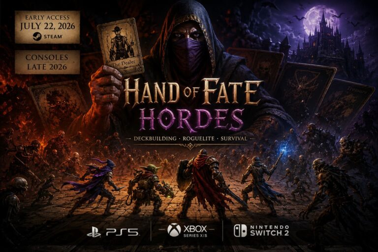 Hand of Fate: Hordes Release Date – PS5, Xbox, and Nintendo Switch 2 Guide