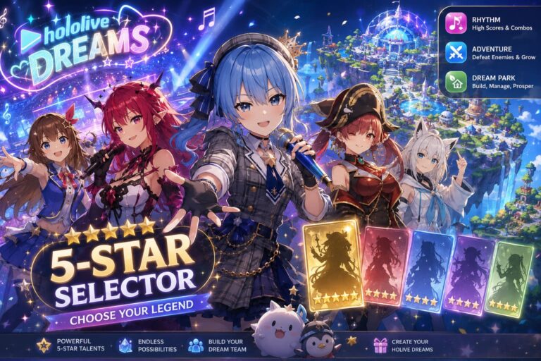 Hololive Dreams 5-Star Selector Tier List: Best Characters to Choose