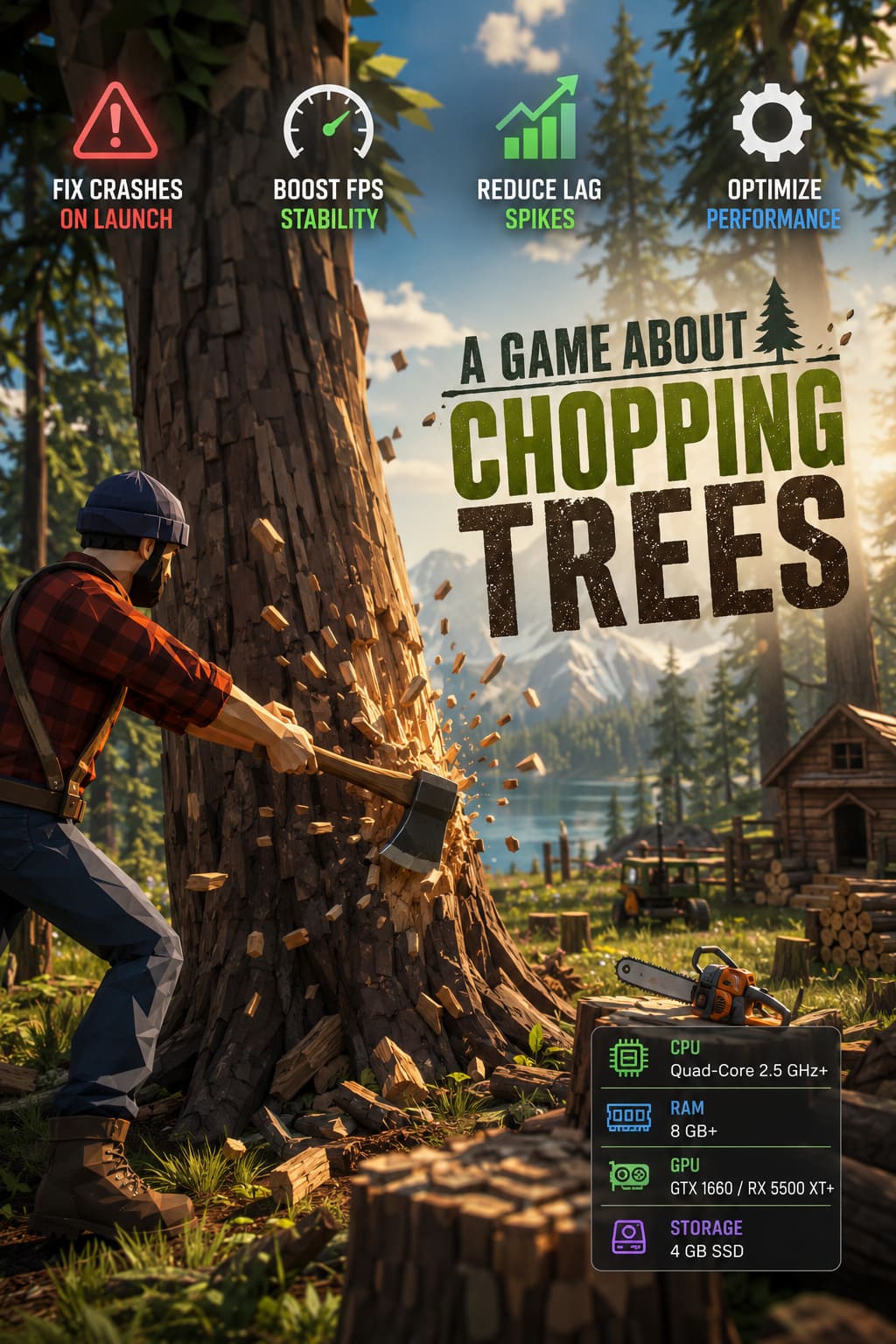 How to Fix A Game About Chopping Trees Crashing on Launch, Low FPS, and Lag Spikes: 2026 Performance Guide