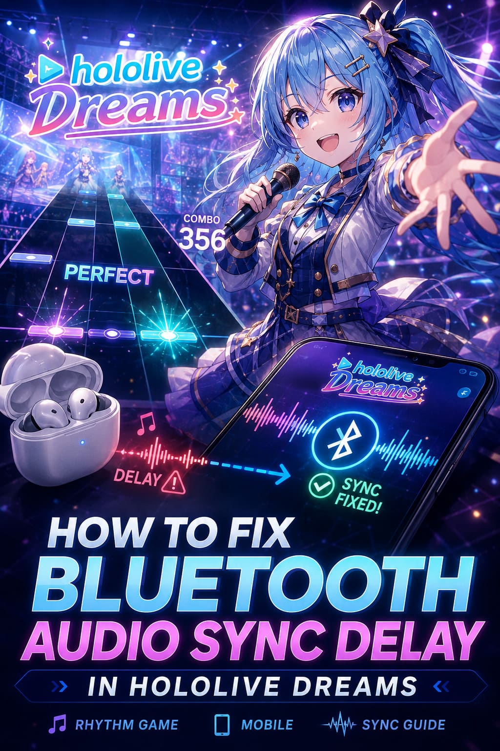 How to Fix Bluetooth Audio Sync Delay in hololive Dreams (2026 Mobile Guide) How to Fix Bluetooth Audio Sync Delay in hololive Dreams (2026 Mobile Guide)