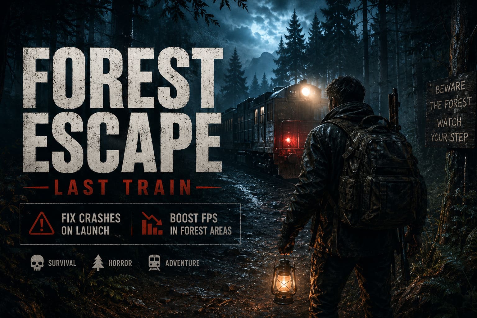 How to Fix Forest Escape: Last Train Unreal Engine Crash on Launch & Forest Frame Drops How to Fix Forest Escape: Last Train Unreal Engine Crash on Launch & Forest Frame Drops
