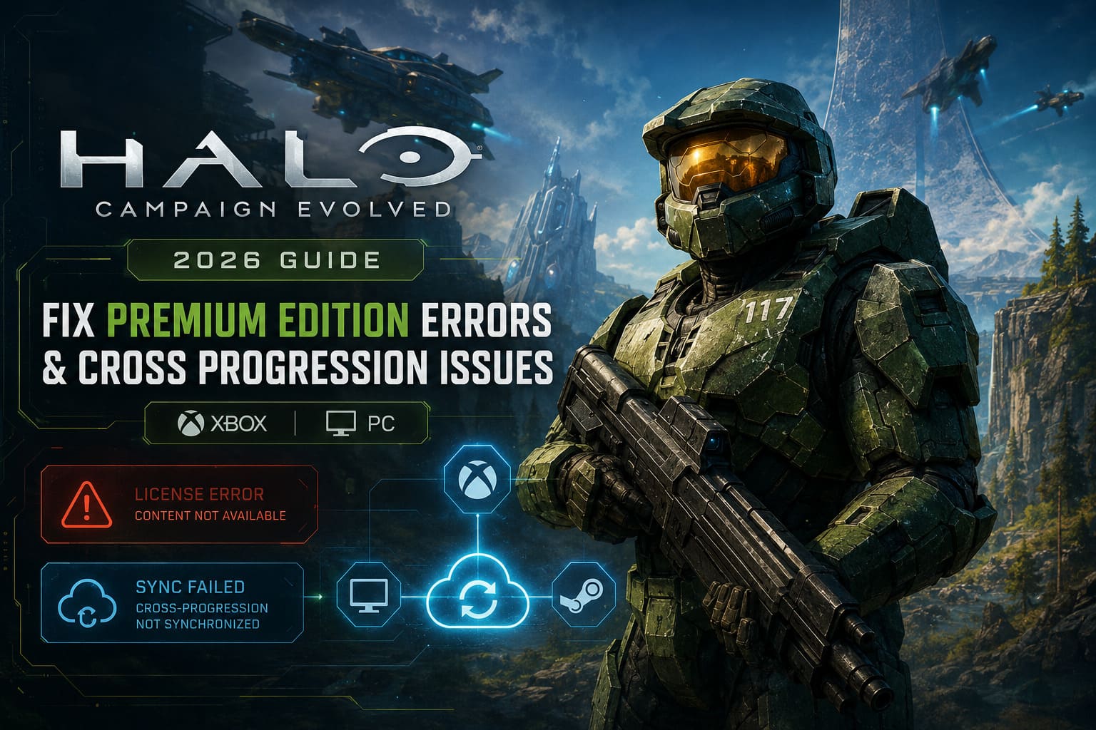 How to Fix Halo Campaign Evolved Premium Edition Error and Cross ...