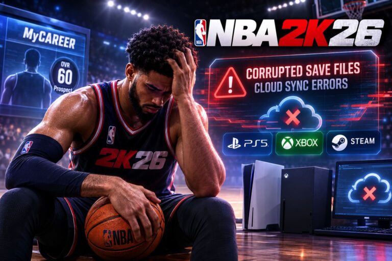 How to Fix NBA 2K26 Corrupted Save Files and Cloud Sync Errors on PS5, Xbox, and PC How to Fix NBA 2K26 Corrupted Save Files and Cloud Sync Errors on PS5, Xbox, and PC
