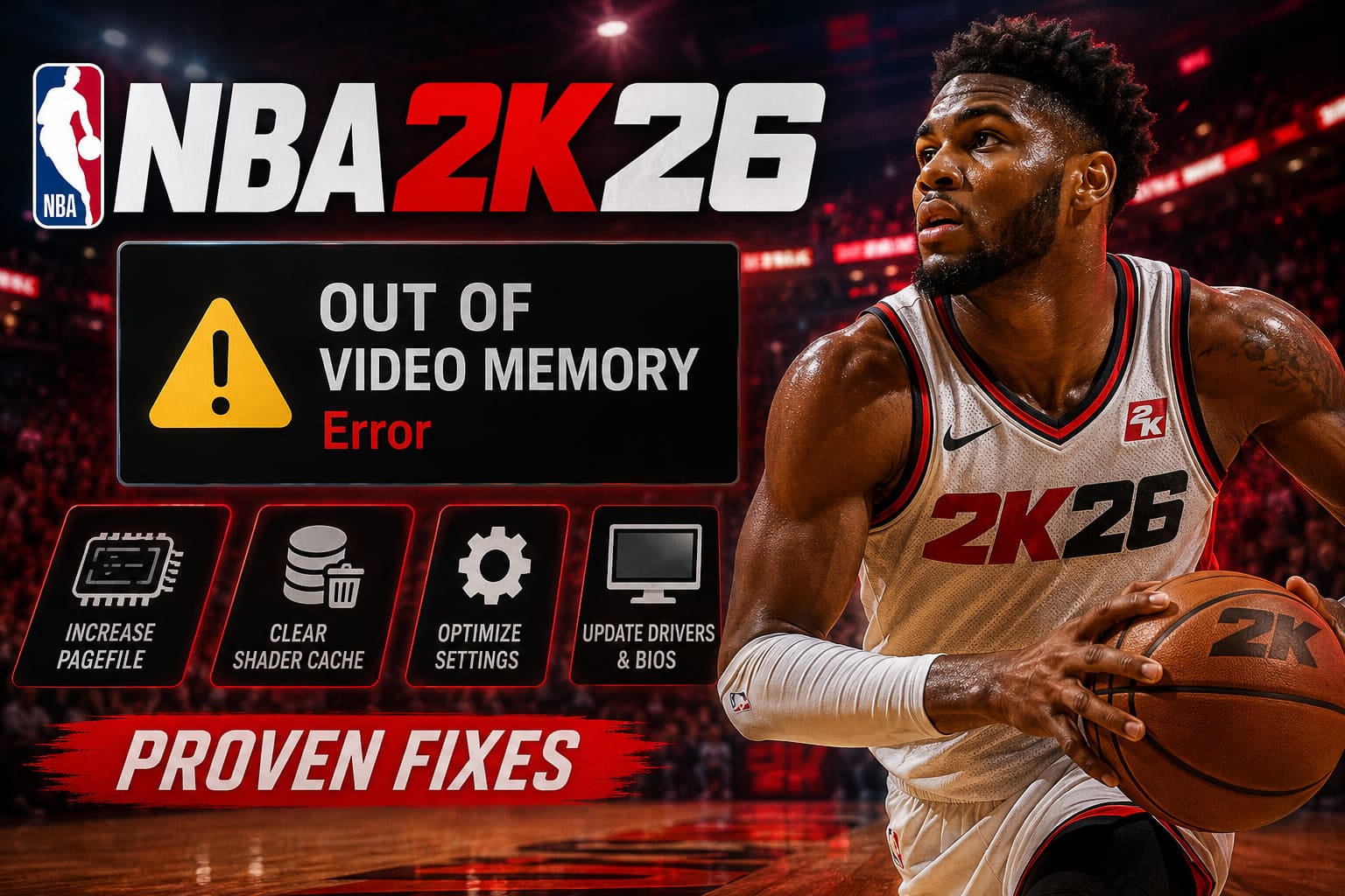 How to Fix NBA 2K26 Out of Video Memory Error on PC (Proven Fixes) How to Fix NBA 2K26 Out of Video Memory Error on PC (Proven Fixes)