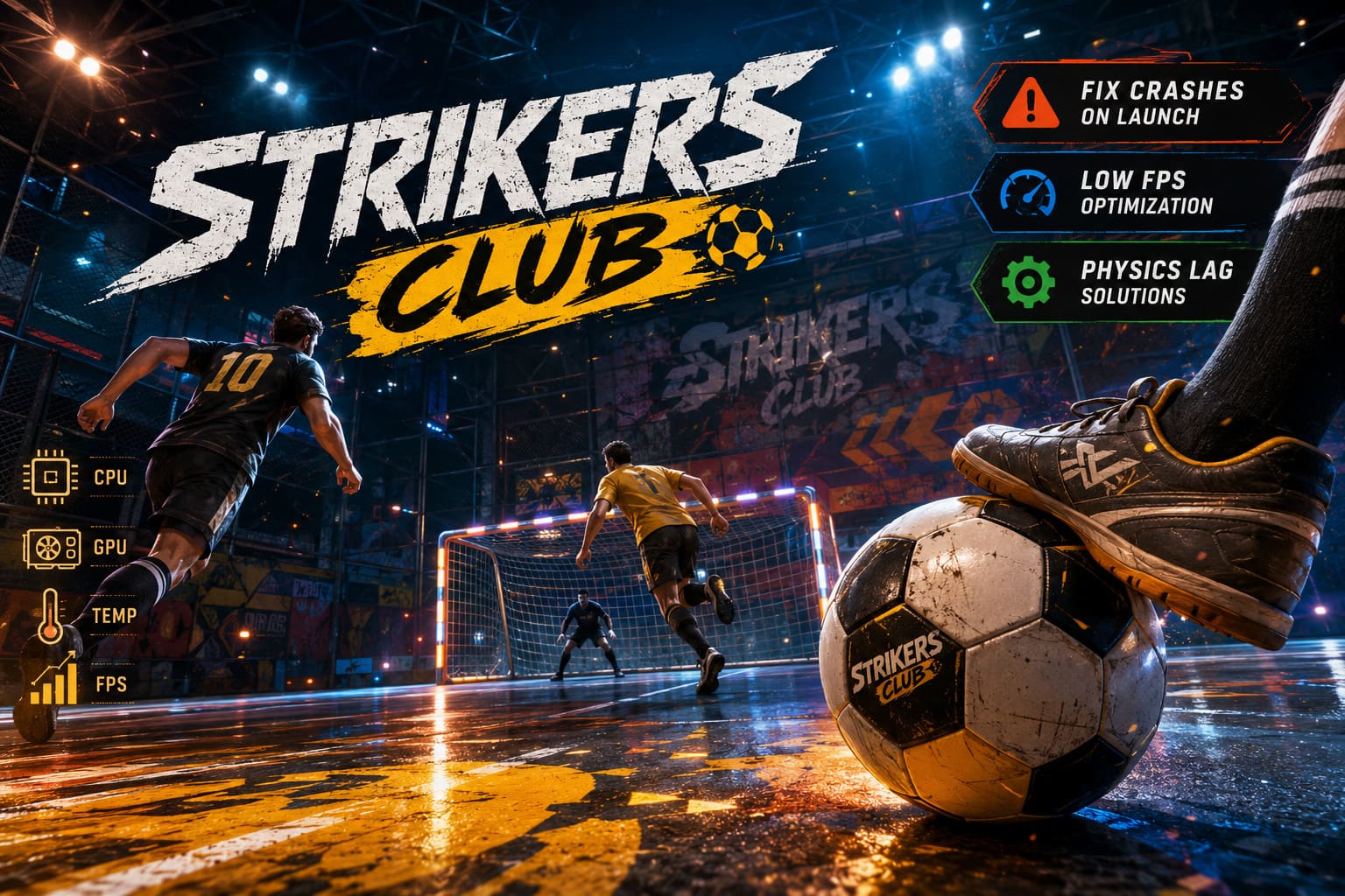 How to Fix Strikers Club Crash on Launch on Steam: Low FPS, Physics Lag, and Optimal Settings Guide (2026) How to Fix Strikers Club Crash on Launch on Steam: Low FPS, Physics Lag, and Optimal Settings Guide (2026)