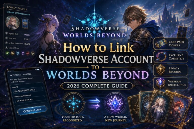 How to Link Shadowverse Account to Worlds Beyond (2026 Complete Guide)