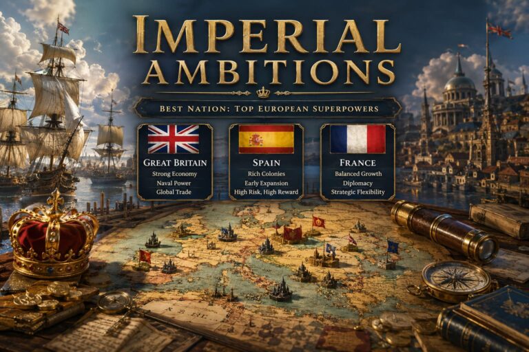 Imperial Ambitions Best Nation: Top European Superpowers Ranked for Strategy Fans Imperial Ambitions Best Nation: Top European Superpowers Ranked for Strategy Fans