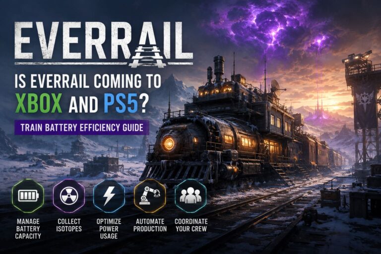 Is EverRail Coming to Xbox and PS5? Train Battery Efficiency Guide