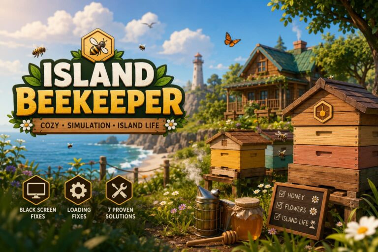 Island Beekeeper Black Screen on Startup & Loading Screen: 7 Proven Fixes