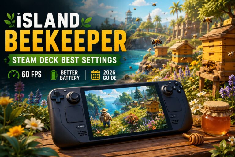 Island Beekeeper Steam Deck Best Settings: How to Get 60 FPS and Maximize Battery Life (2026 Optimization Guide) Island Beekeeper Steam Deck Best Settings: How to Get 60 FPS and Maximize Battery Life (2026 Optimization Guide)