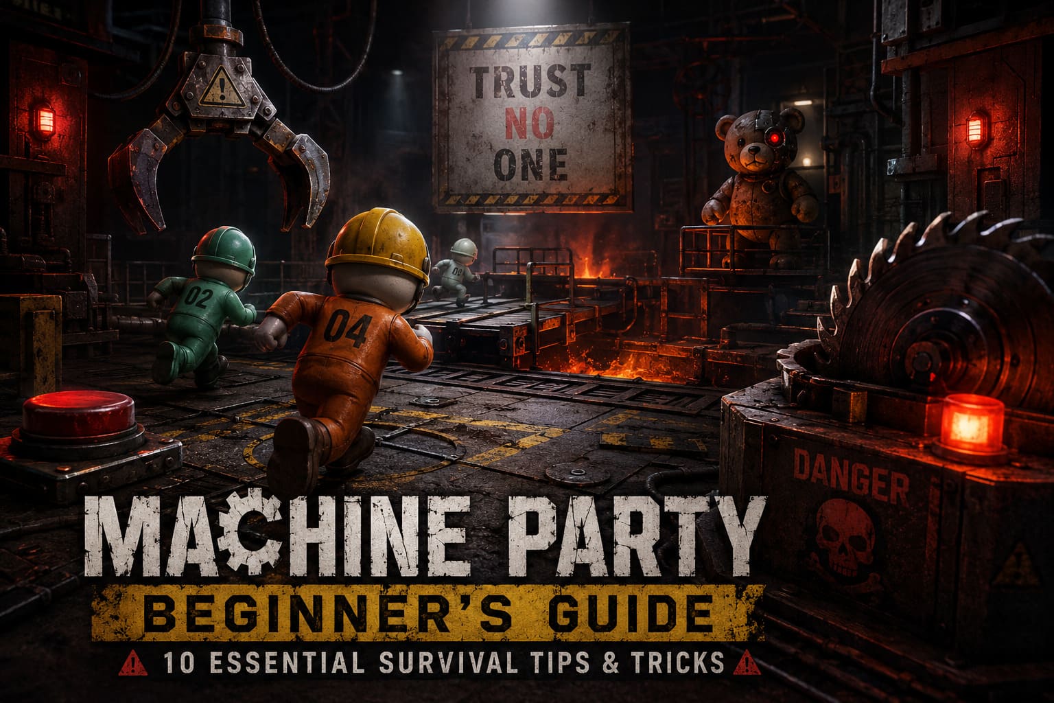 Machine Party Beginner's Guide: 10 Essential Survival Tips and Tricks to Win Every Minigame