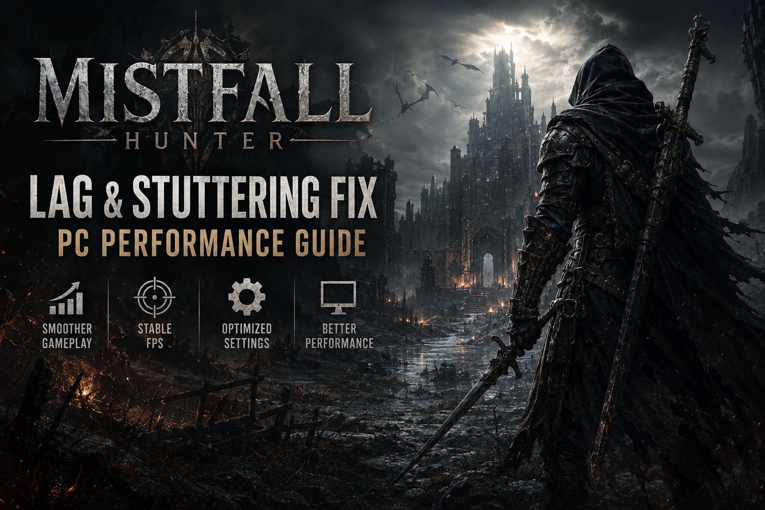 Mistfall Hunter Lag and Stuttering Fix: PC Performance Guide Mistfall Hunter Lag and Stuttering Fix: PC Performance Guide