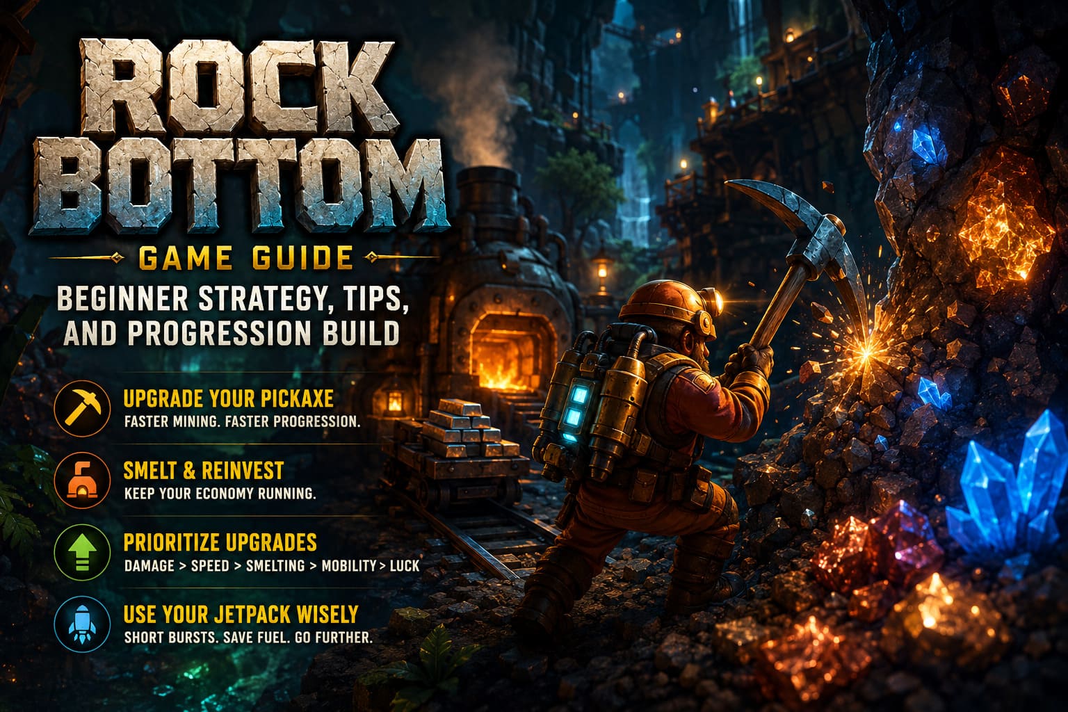 Rock Bottom Game Guide: Beginner Strategy, Tips, and Progression Build (2026) Rock Bottom Game Guide: Beginner Strategy, Tips, and Progression Build (2026)