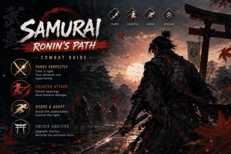 Samurai Ronin’s Path Combat Guide: How to Parry, Counter, and Unlock Abilities