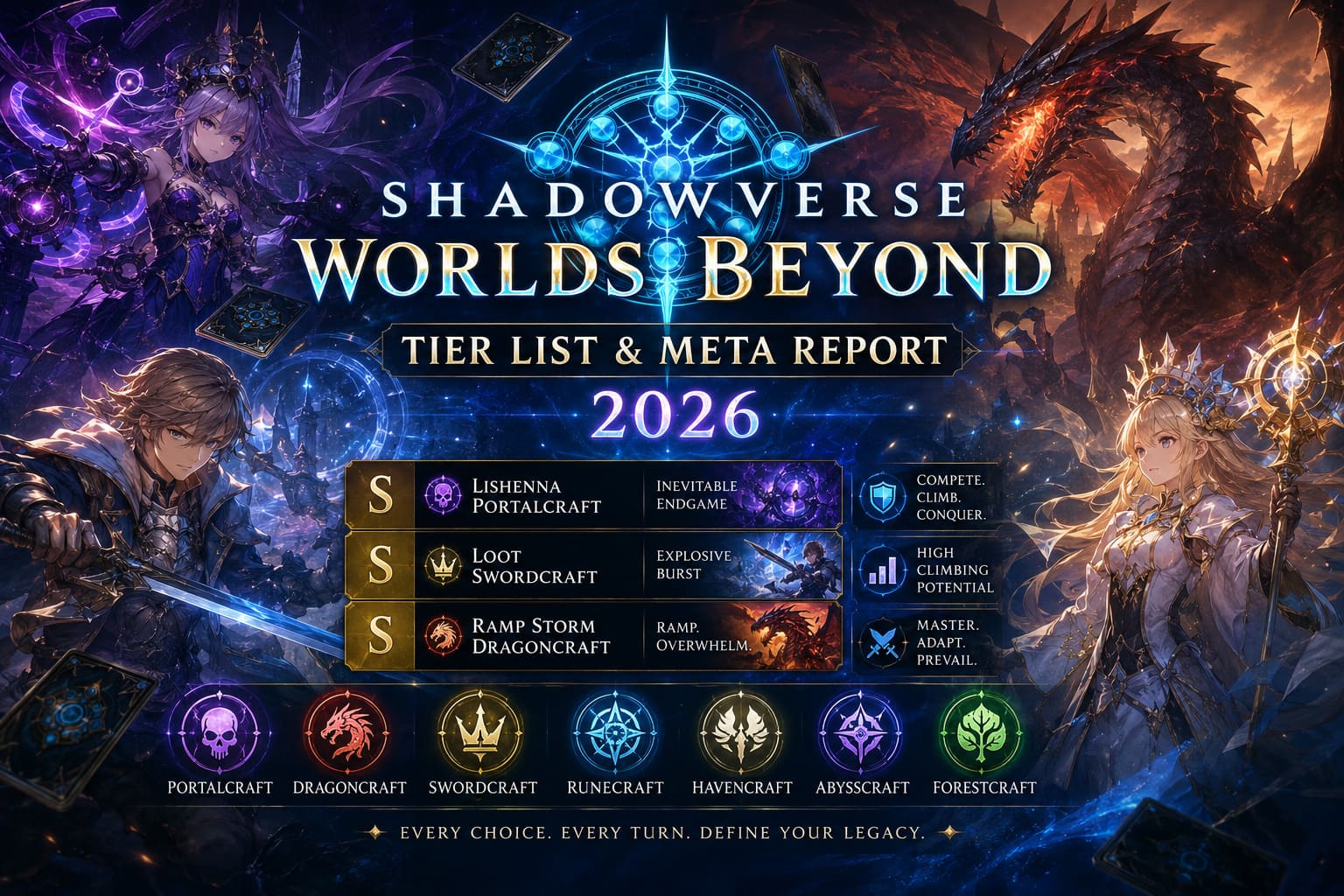 Shadowverse Worlds Beyond Tier List 2026: Best Decks and Classes Meta Report Shadowverse Worlds Beyond Tier List 2026: Best Decks and Classes Meta Report