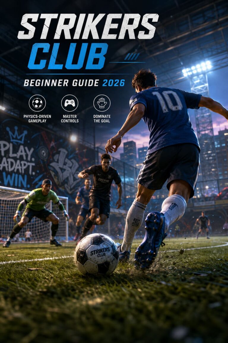 Strikers Club Beginner Guide 2026: Master Physics-Driven Football Mechanics, Controls, and Goalkeeping