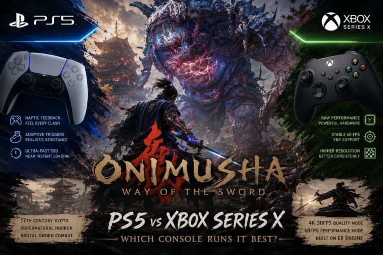 Onimusha Way of the Sword Xbox Series X vs PS5 Comparison: Which Console Runs It Best?