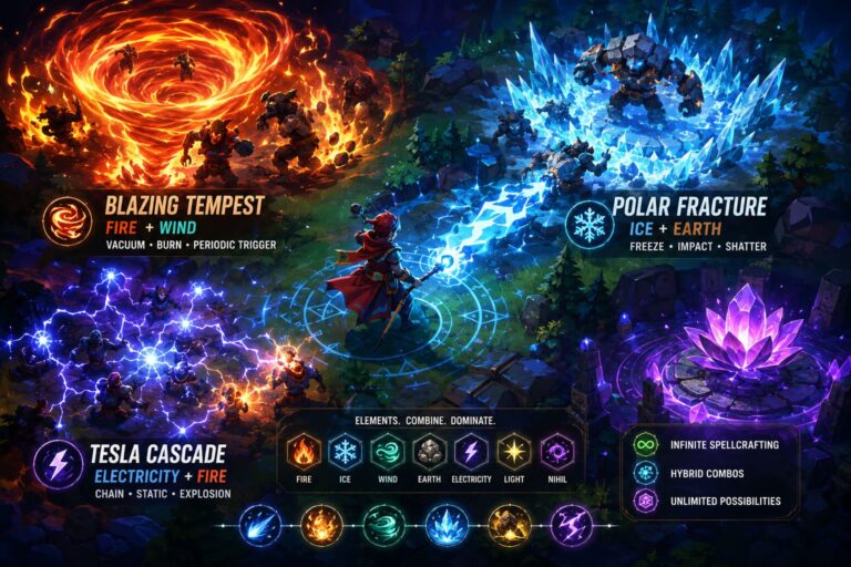 Echoes of Mystralia Spellcrafting Guide: How to Craft Overpowered Hybrid Spells Echoes of Mystralia Spellcrafting Guide: How to Craft Overpowered Hybrid Spells