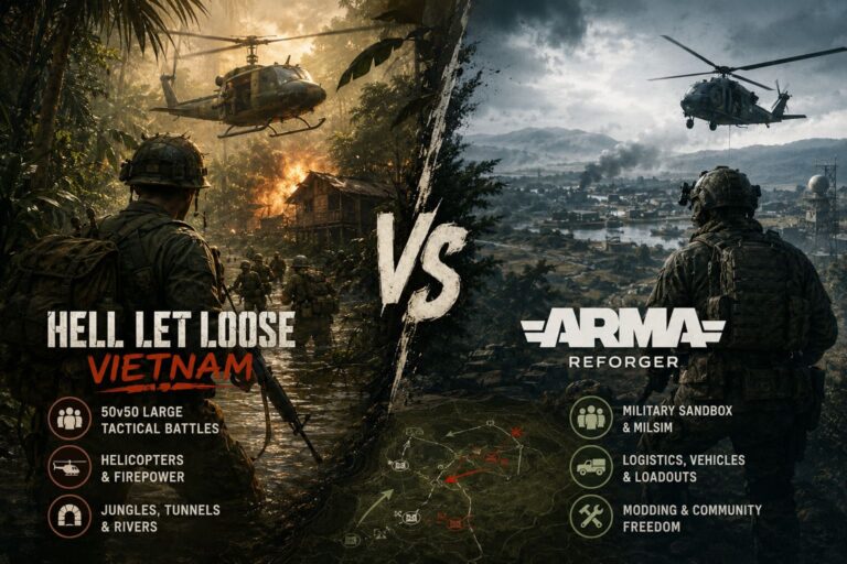 Hell Let Loose Vietnam vs Arma Reforger: Which Hardcore Tactical Shooter Wins in 2026?