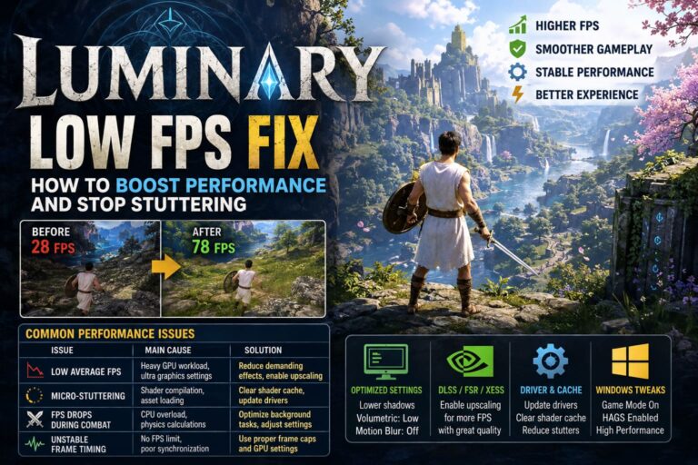 Luminary Low FPS Fix: How to Boost Performance and Stop Stuttering