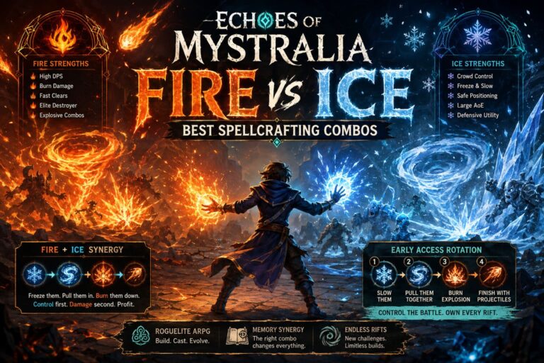 Echoes of Mystralia Fire vs Ice Modifiers: Best Spellcrafting Combos Echoes of Mystralia Fire vs Ice Modifiers: Best Spellcrafting Combos