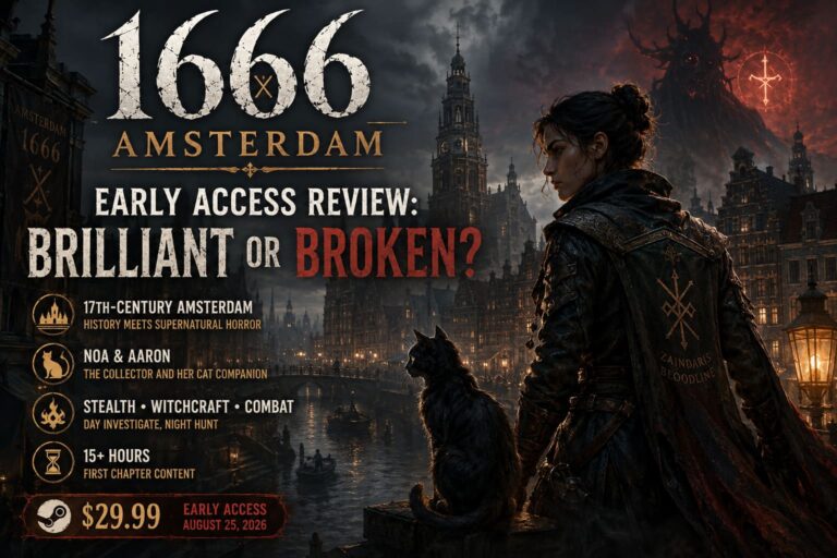 1666 Amsterdam Early Access Review: Is Assassin’s Creed Creator’s New Game Brilliant or Broken? 1666 Amsterdam Early Access Review: Is Assassin’s Creed Creator’s New Game Brilliant or Broken?