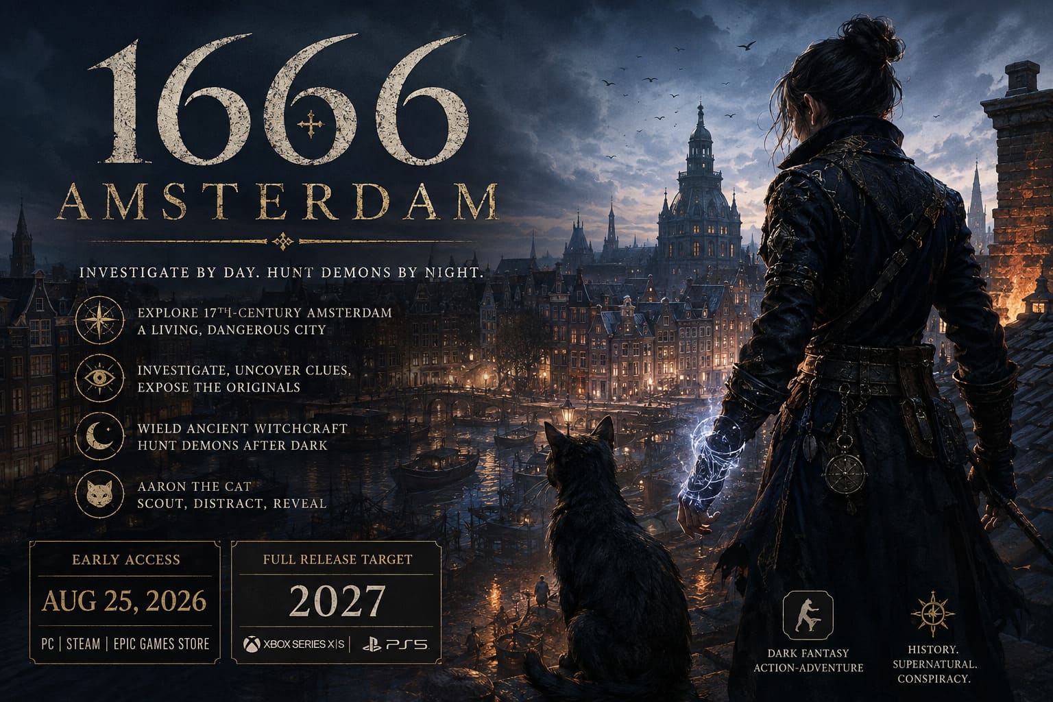 1666 Amsterdam Release Date Xbox Series X/S, Nintendo Switch & PS5