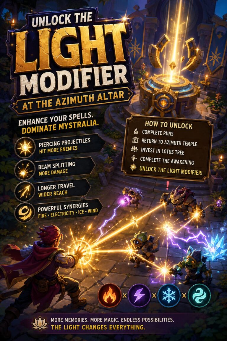 Echoes of Mystralia Light Modifier Guide: How to Unlock the Azimuth Altar Echoes of Mystralia Light Modifier Guide: How to Unlock the Azimuth Altar