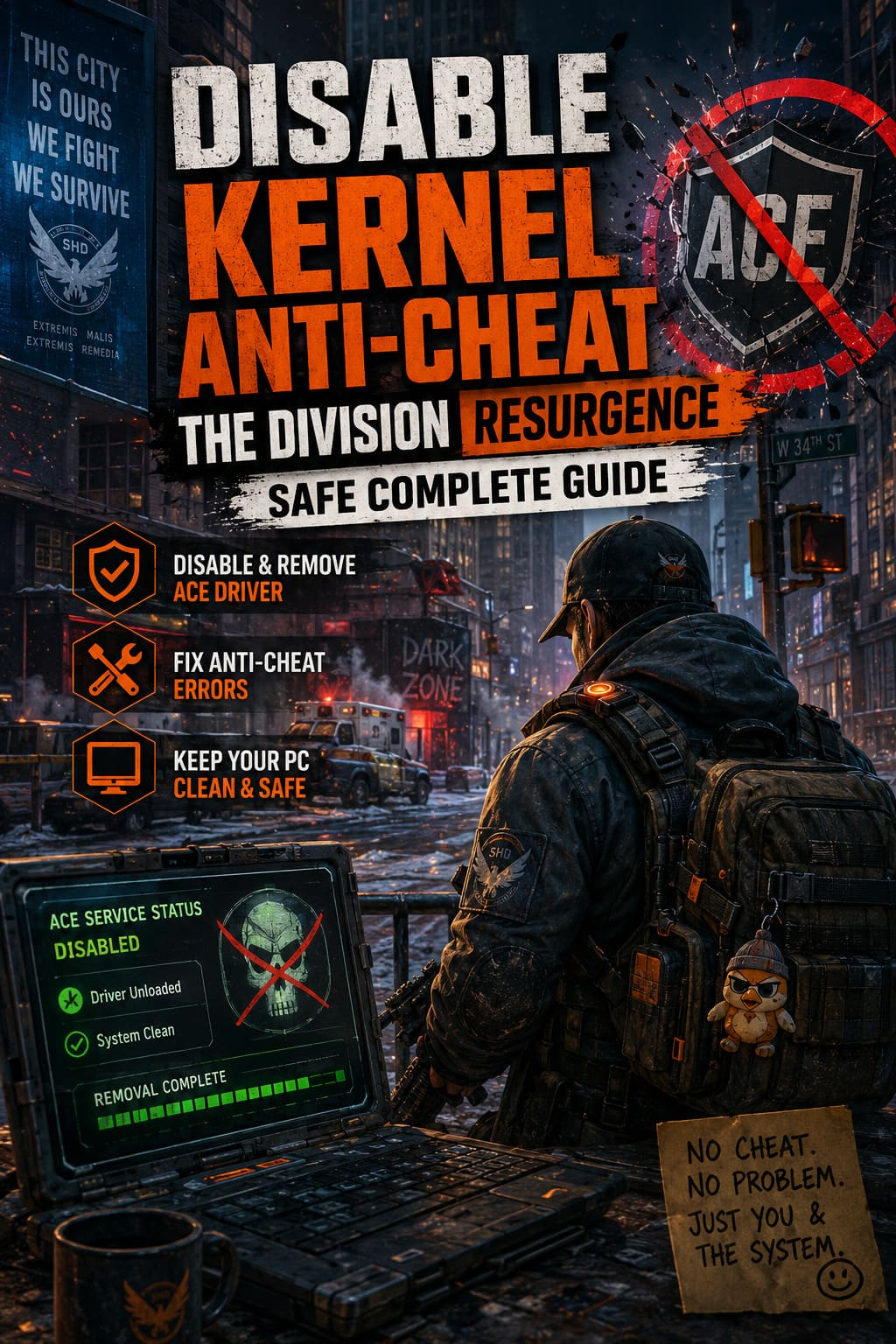 How to Disable Kernel Anti-Cheat in The Division Resurgence: Safe Complete Guide