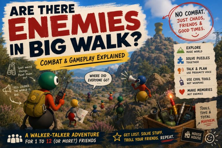 Are There Enemies in Big Walk? Combat & Gameplay Explained Are There Enemies in Big Walk? Combat & Gameplay Explained