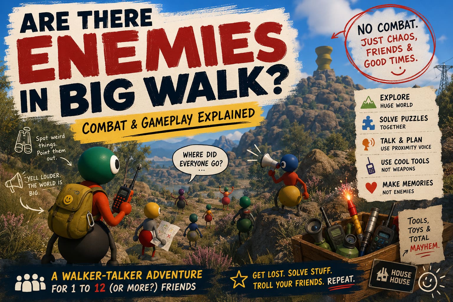 Are There Enemies in Big Walk? Combat & Gameplay Explained