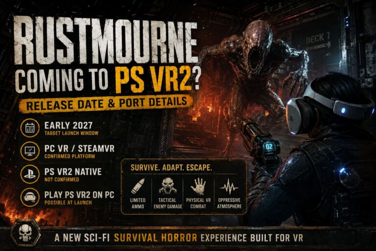 Is Rustmourne Coming to PS VR2? Release Date and Port Details