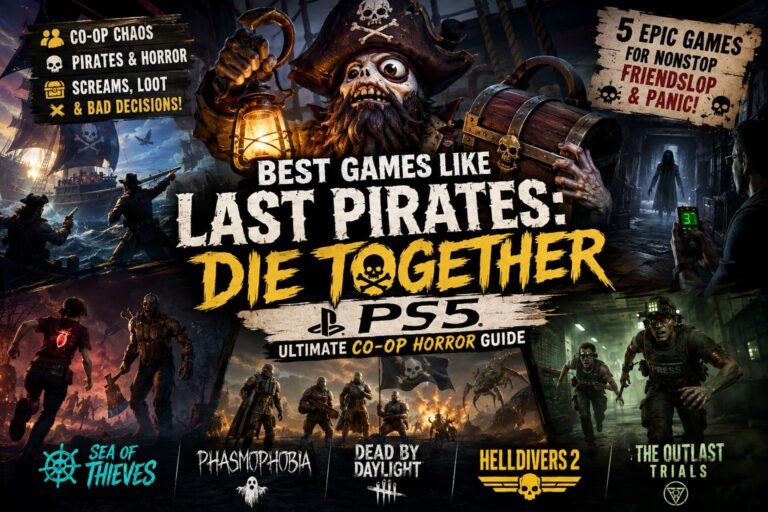 Best Games Like Last Pirates: Die Together on PS5 (Ultimate Co-Op Horror Guide)