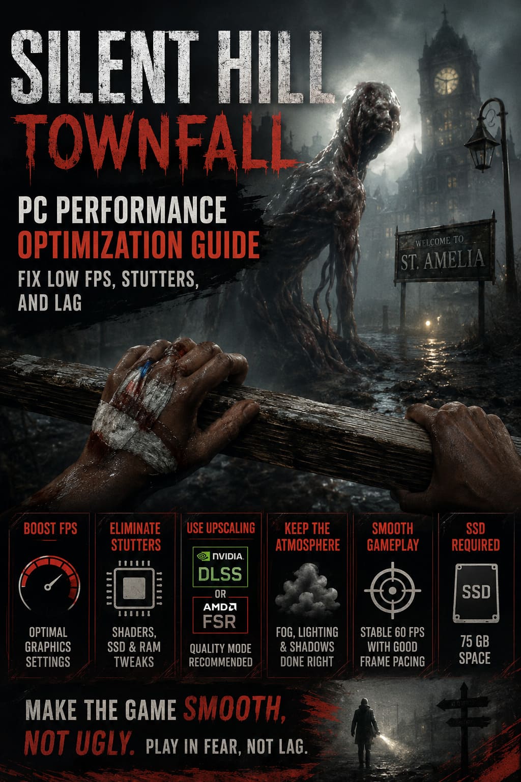 Silent Hill Townfall PC Performance Optimization Guide: Fix Low FPS, Stutters, and Lag Silent Hill Townfall PC Performance Optimization Guide: Fix Low FPS, Stutters, and Lag