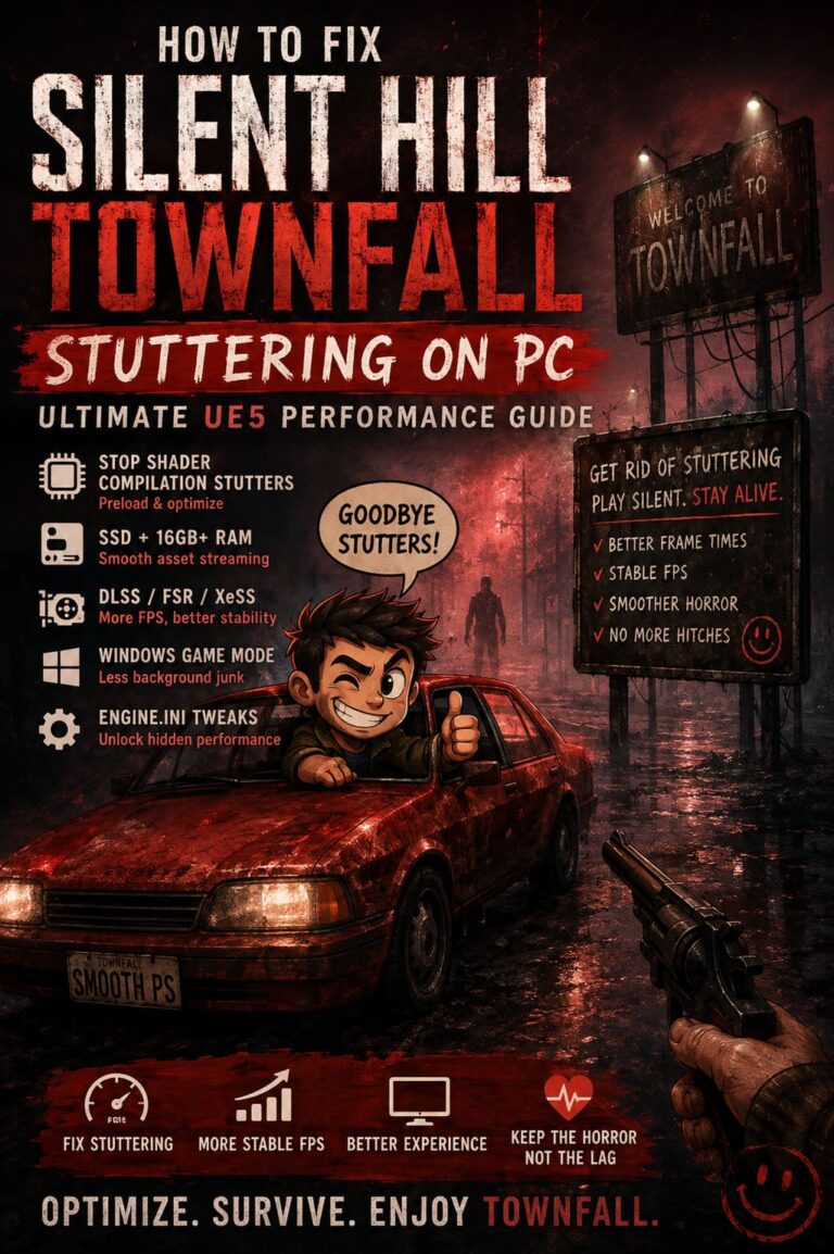 How to Fix Silent Hill Townfall Stuttering on PC: Ultimate UE5 Performance Guide