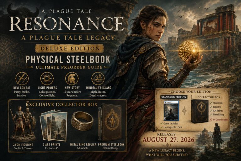 Resonance A Plague Tale Legacy Deluxe Edition Physical Steelbook: Ultimate Preorder Guide
