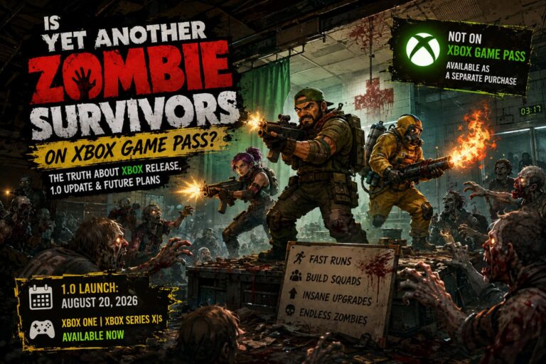 Is Yet Another Zombie Survivors on Xbox Game Pass? What You Need to Know