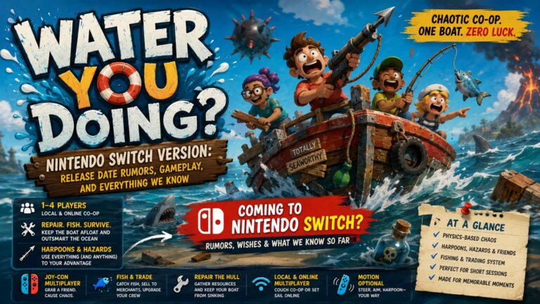Water You Doing Nintendo Switch Version: Release Date Rumors, Gameplay, and Everything We Know
